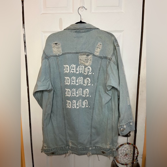 Ripped Jean Jacket - Picture 2 of 2